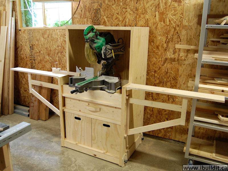 How To Make A Miter Saw With Hood IBUILDIT.CA